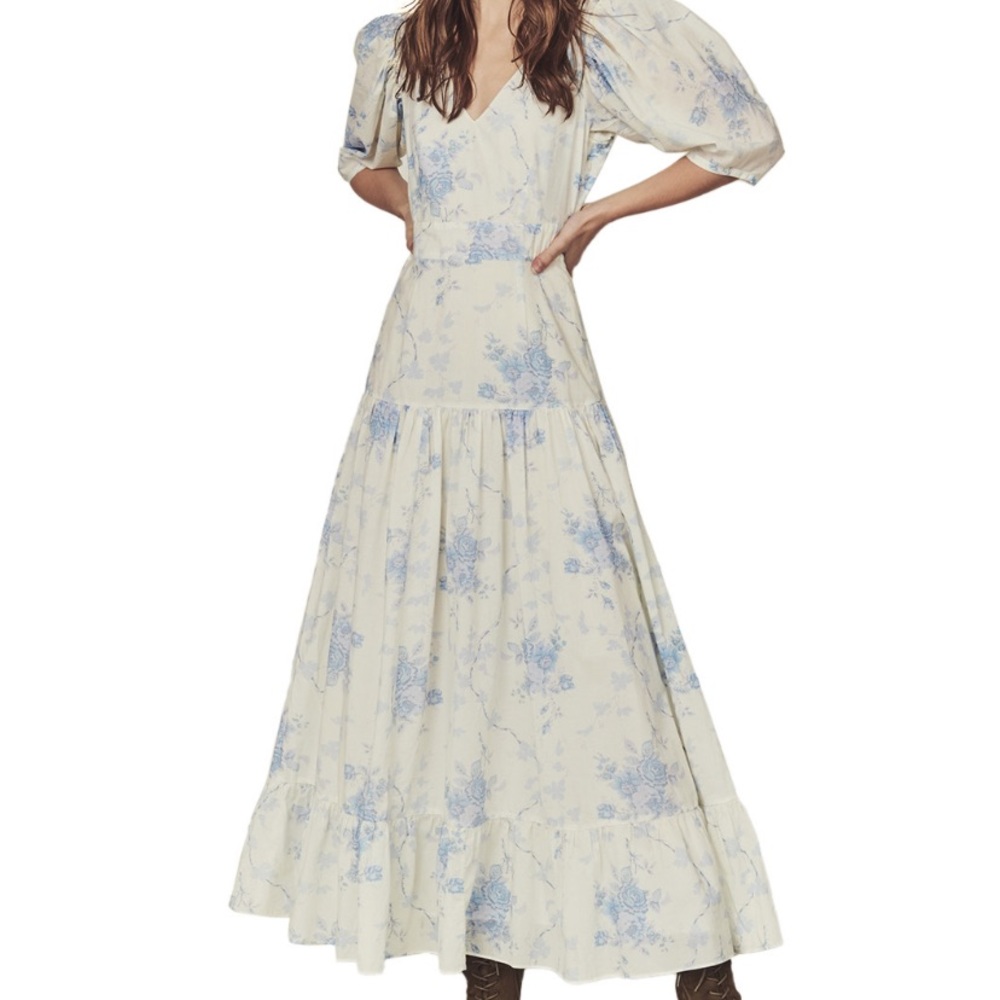 LoveShackFancy Lenny Maxi Dress NWT!